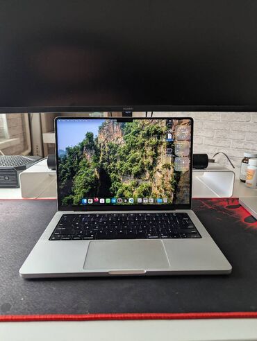 чехлы для макбук эйр 13: Ноутбук, Apple, 16 ГБ ОЭТ, Apple M1 Pro, 14 ", Колдонулган, эс тутум SSD