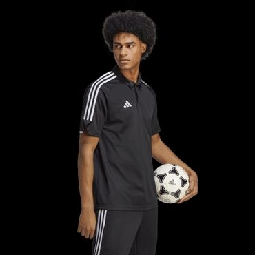 Футболки: Мужская футболка, Adidas, Новый, цвет - Черный, Бесплатная доставка