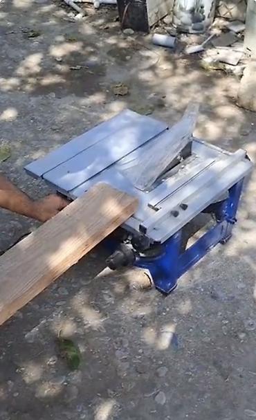 elektrik mişarı satılır: Stolüstü dairəvi mişar (table saw) - Güclü elektrik mühərriki ilə — 1