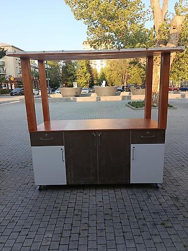 köşk satışı: Məhsul stendi satılır. Maraqlananlar 0703293003 nömrəsi ilə əlaqə — 4