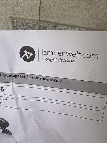 светильник 60х60: Политех.Немецкий Потолочный светильник Lampenwelt, в комплекте с — 7