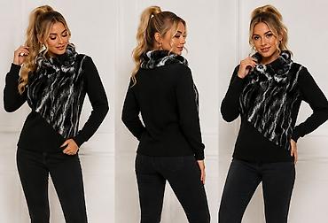 ca bunde: Bluza vrhunska sa ubačenim krznom činčile
Odgovara vel S M L
Povoljno — 3