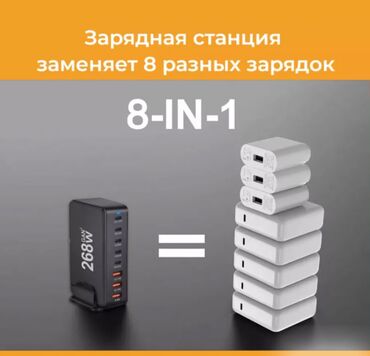 Другая бытовая техника: Сетевая станция GaN PRO Desktop Fast charger Ищете надежное и — 9