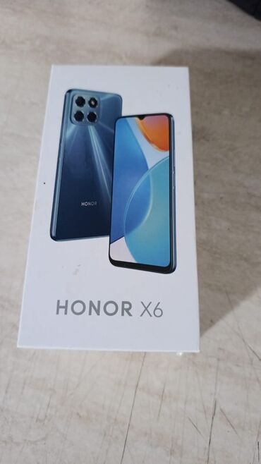 Honor: Honor X6, 64 GB, rəng - Qara, Sensor, Barmaq izi, İki sim kartlı