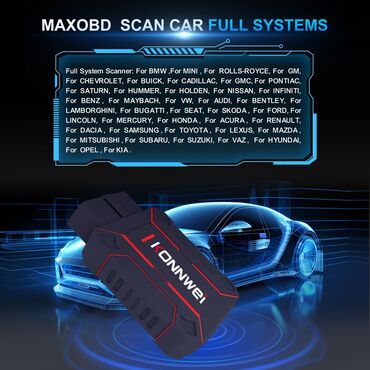 Alati za automobile: Novo -KONNWEI MAXOBD Bluetooth OBDII za IOS Android MAXOBD Bluetooth — 5