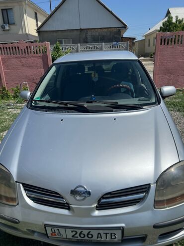 материал для машины: Nissan Almera Tino: 2001 г., 1.8 л, Механика, Бензин, Минивэн