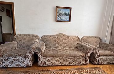 damla divan desti: Klassik mebel dəsti – 3 parçalı - Tərkib: 1 ədəd iki nəfərlik divan + — 2