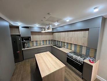 Эмерек кызматтары: Кухни и корпусная мебель под заказ - Современные линейные кухни в — 5