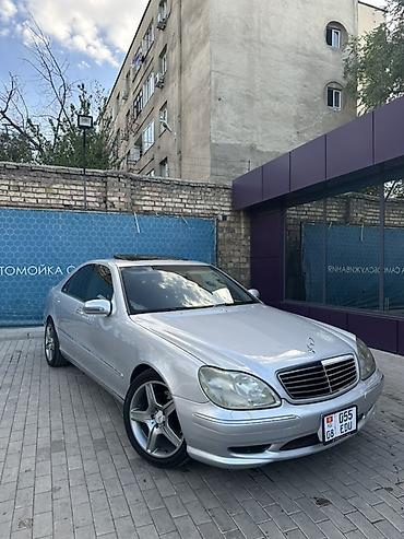 220 mers: Mercedes-Benz S-Class: 2002 г., 3.2 л, Автомат, Газ, Седан — 2