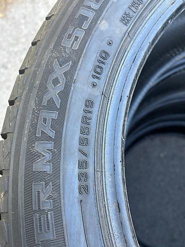 my kuzov: Шины 235 / 55 / R 19, Зима, Б/у, Комплект, Легковые, Япония, Bridgestone — 2