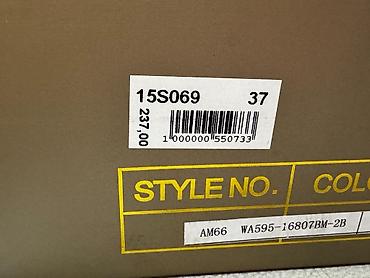 sapoğ: Uzunboğaz, Ölçü: 37, rəng - Qara, Yeni — 1
