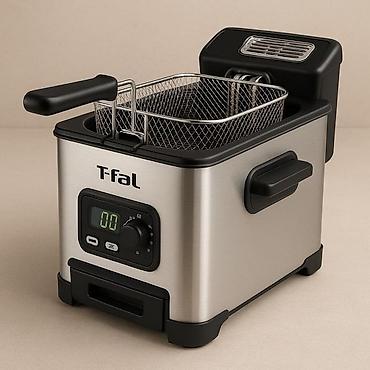 фритюрница tefal: Фритюрница T-fal из нержавеющей стали - Электрическая фритюрница с — 2