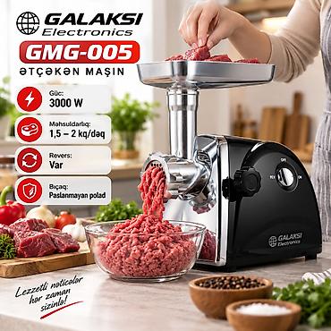 Ət çəkən maşınlar: №: 6152 Məhsulun adı: Ətçəkən maşın Galaksi Electronics GMG-005, 3200 — 1
