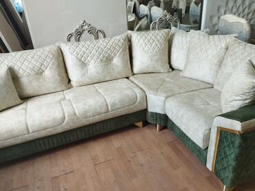 Künc divan, Açılmayan, Bazasız, Parça