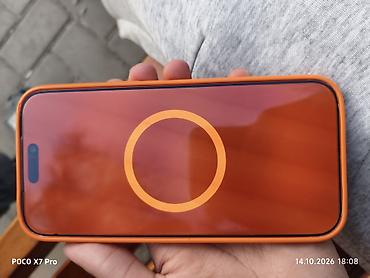 se iphone: IPhone 17 Pro Max, Б/у, 256 ГБ, Оранжевый, Чехол, 93 % — 10
