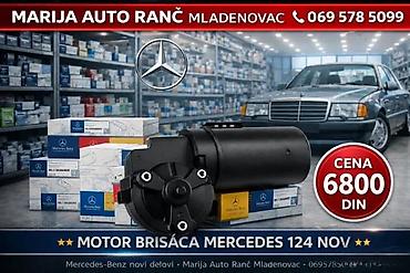 Brisači: MERCEDES 124 MEHANIZAM BRISACA POLUGA | ⭐Mehanizam brisaca makaze — 4