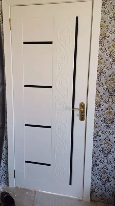 Otaq qapıları: Yataq otağı üçün Yeni Otaq qapısı 90x205 sm Naliçnik ilə, Zəmanətli, Ödənişli quraşdırma, Pulsuz çatdırılma — 6