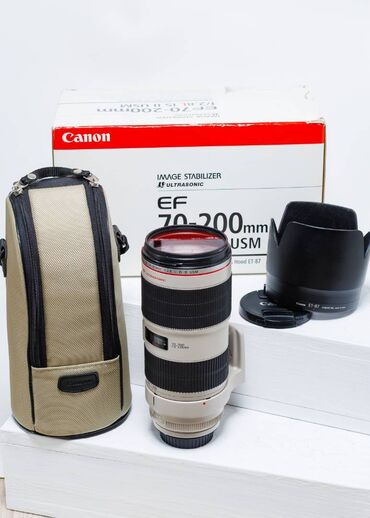 продаю пушка: Продам Canon EF 70-200 mm f/2.8L IS II USM в отличном состоянии. Линзы