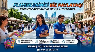 kitab capi: Flayer paylanması xidməti – effektiv reklam və geniş auditoriyaya — 1