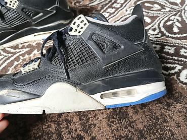 jordan 4: Мужские кроссовки, 40, Air Jordan, Б/у, цвет - Черный — 3