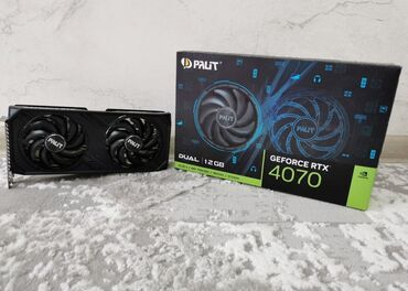 охлаждение пк: Видео карта, Жаңы, Palit, GeForce RTX, 12 ГБ, ПК үчүн