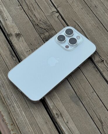переходник для айфона 7: IPhone 14 Pro, Б/у, 128 ГБ, White Titanium, 85 %