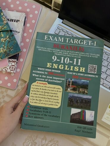 Ədəbiyyat: Məhsul: Exam Target-1 – “Buraxılış” İngilis dili vəsaiti (9-10-11-ci