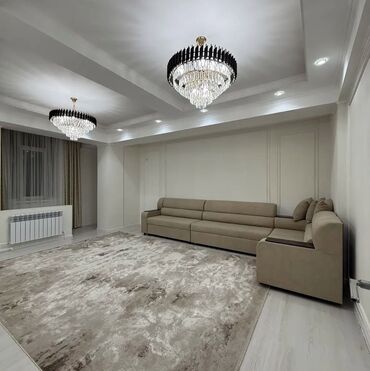 квартиры в кок жар: 2 бөлмө, 68 кв. м, Элитка, 5 кабат, Евроремонт