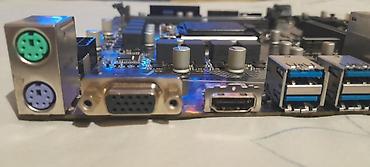 Материнские платы: Материнская плата, Б/у, Gigabyte, LGA1200, Micro-ATX, Для ПК — 16