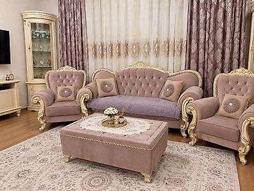 Мебель для дома: Mebellər təcili satılır qorka 2ədəddir. Təmiz qoz ağacıdır. Real — 2