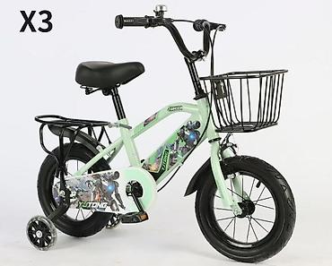емо робот: Детский велосипед YJTONG X3 - Колеса: 12" (примерно), широкие — 1