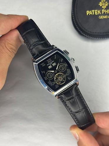 simart saat: Yeni, Qol saatı, Patek Phillipe, rəng - Qara — 2