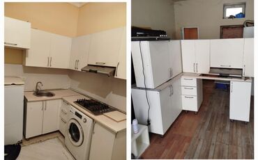 Mətbəx mebeli: Metbex mebeli satilir olcu 1.90 nin 1.90 na yeni texmini umumi 4 metre