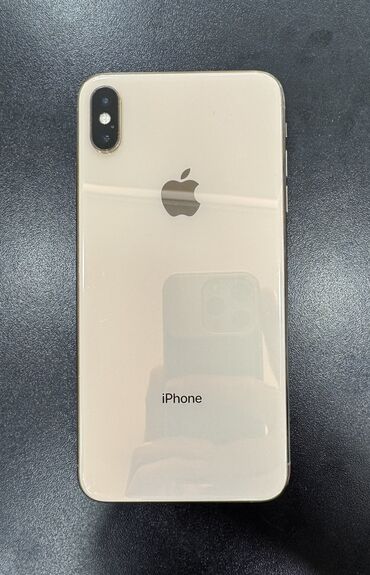 Apple iPhone: IPhone Xs Max, 64 GB, Qızılı, Simsiz şarj