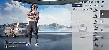 Digər aksesuarlar: PUBG Mobile oyun hesabı – kosmetik əşyalar və RP irəliləyişi ilə — 8