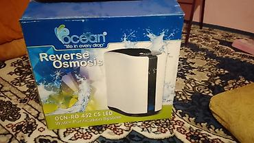 filter su: Ocean Reverse Osmosis su təmizləmə sistemi Model: OCN-RO 452 CS LED — 1