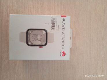 Смарт браслеты: Смарт часы, Huawei, Сенсорный экран, цвет - Белый