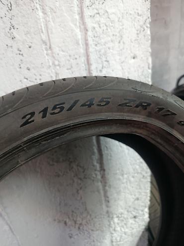 Шины 215 / 45 / R 17, Лето, Б/у, 1 шт, Легковые, Япония, Pirelli at lalafo.kg Шины 215 / 45 / R 17, Лето, Б/у, 1 шт, Легковые, Япония, Pirelli