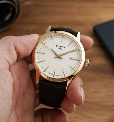 электронные часы casio: Классические часы часы, Tissot, Золото, Швейцария, Оригинал, Мужские, Новый