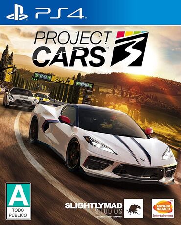 oyun diskləri: Ps4 project cars 3