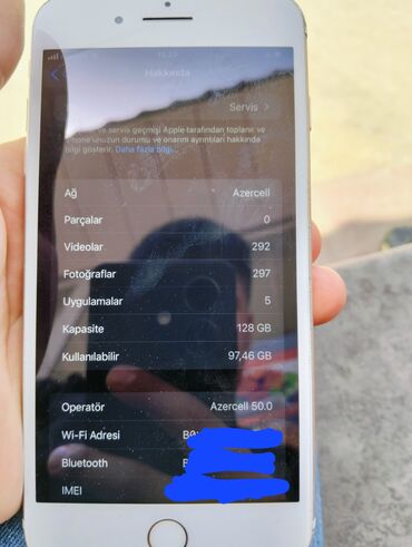 Apple iPhone: IPhone 7 Plus, 128 GB, Qızılı, Barmaq izi