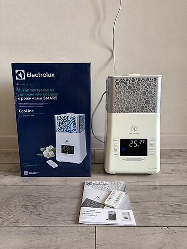 Увлажнитель воздуха Electrolux, Ультразвуковой, Таймер at lalafo.kg Увлажнитель воздуха Electrolux, Ультразвуковой, Таймер