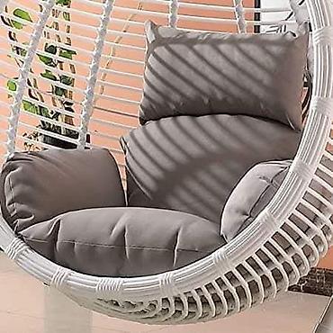 Baštenski nameštaj: Jastuk za jaje ljuljašku. Duboki,mekani sedišni jastuk,bočni nasloni i — 2