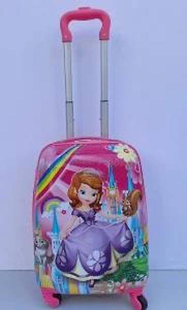 Rančevi, torbe i koferi: Dečiji kofer set – 2 komada, sa printom princeze - Dizajn: živopisna — 27