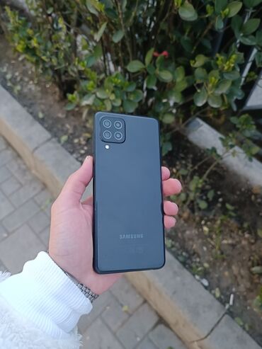 samsung d780: Samsung Galaxy A12, 64 GB, rəng - Qara, Düyməli, Barmaq izi