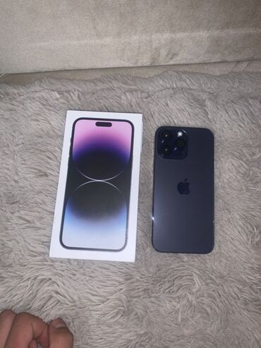 12 про макс каробка дакумен: IPhone 14 Pro Max, Б/у, 256 ГБ, Deep Purple, Коробка, 86 %