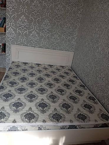 uth 170: Кровать б/у — 6 000 сом Продаём двуспальную кровать в хорошем — 2