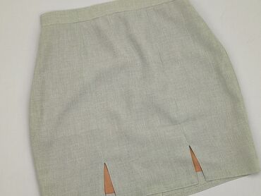 szara spódnice maxi: Skirt, S (EU 36), condition - Very good