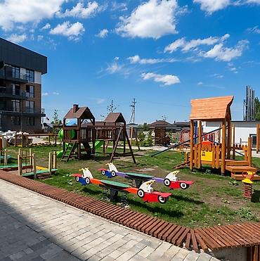 квартира село гроздь: 3 комнаты, 84 м², Элитка, 1 этаж, ПСО (под самоотделку) — 2