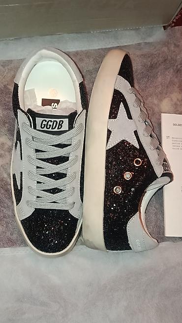 uzamax цена бишкек: Кроссовки, 37, Golden Goose, Новый, цвет - Черный, Самовывоз — 2